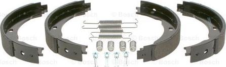 BOSCH 0 986 487 579 - Комплект тормозов, ручник, парковка unicars.by