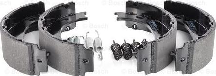 BOSCH 0 986 487 610 - Комплект тормозов, ручник, парковка unicars.by