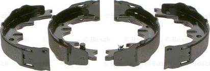 BOSCH 0 986 487 680 - Комплект тормозов, ручник, парковка unicars.by