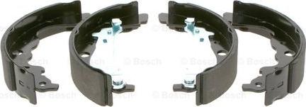 BOSCH 0 986 487 754 - Комплект тормозных колодок, барабанные unicars.by