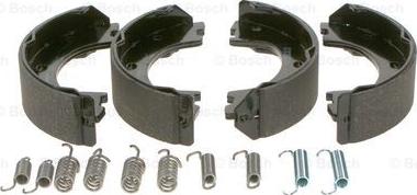 BOSCH 0 986 487 751 - Комплект тормозов, ручник, парковка unicars.by