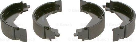 BOSCH 0 986 487 708 - Комплект тормозов, ручник, парковка unicars.by