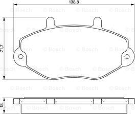 Valeo 604059 - Тормозные колодки, дисковые, комплект unicars.by