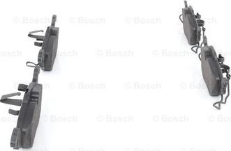 BOSCH 0 986 424 456 - Тормозные колодки, дисковые, комплект unicars.by