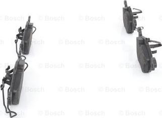 BOSCH 0 986 424 456 - Тормозные колодки, дисковые, комплект unicars.by