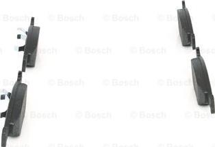 BOSCH 0 986 424 458 - Тормозные колодки, дисковые, комплект unicars.by