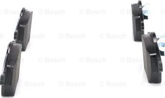 BOSCH 0 986 424 460 - Тормозные колодки, дисковые, комплект unicars.by