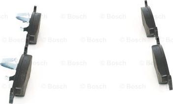 BOSCH 0 986 424 462 - Тормозные колодки, дисковые, комплект unicars.by