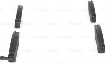 BOSCH 0 986 424 489 - Тормозные колодки, дисковые, комплект unicars.by