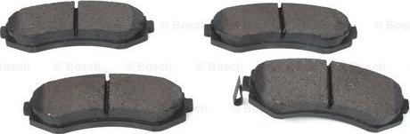 BOSCH 0 986 424 489 - Тормозные колодки, дисковые, комплект unicars.by