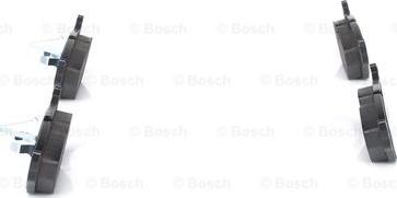 BOSCH 0 986 424 484 - Тормозные колодки, дисковые, комплект unicars.by