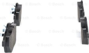 BOSCH 0 986 424 481 - Тормозные колодки, дисковые, комплект unicars.by