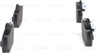 BOSCH 0 986 424 481 - Тормозные колодки, дисковые, комплект unicars.by