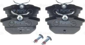 BOSCH 0 986 424 545 - Тормозные колодки, дисковые, комплект unicars.by