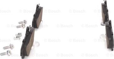 BOSCH 0 986 424 541 - Тормозные колодки, дисковые, комплект unicars.by