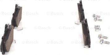 BOSCH 0 986 424 541 - Тормозные колодки, дисковые, комплект unicars.by