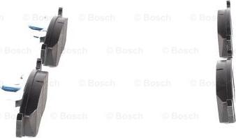 BOSCH 0 986 424 554 - Тормозные колодки, дисковые, комплект unicars.by