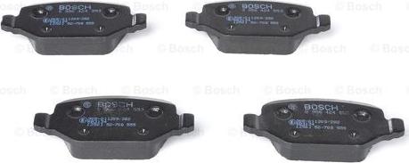 BOSCH 0 986 424 553 - Тормозные колодки, дисковые, комплект unicars.by