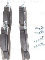 BOSCH 0 986 424 565 - Тормозные колодки, дисковые, комплект unicars.by