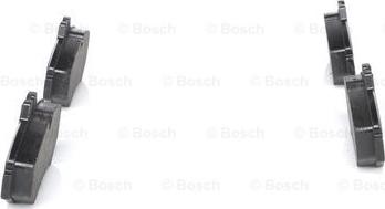 BOSCH 0 986 424 516 - Тормозные колодки, дисковые, комплект unicars.by