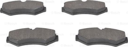 BOSCH 0 986 424 516 - Тормозные колодки, дисковые, комплект unicars.by