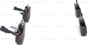 BOSCH 0 986 424 576 - Тормозные колодки, дисковые, комплект unicars.by