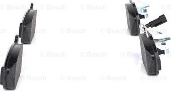 BOSCH 0 986 424 578 - Тормозные колодки, дисковые, комплект unicars.by