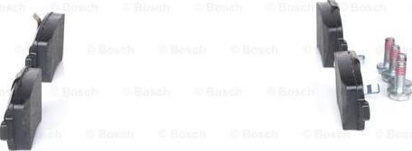 BOSCH 0 986 424 646 - Тормозные колодки, дисковые, комплект unicars.by