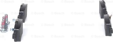 BOSCH 0 986 424 646 - Тормозные колодки, дисковые, комплект unicars.by