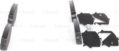 BOSCH 0 986 424 669 - Тормозные колодки, дисковые, комплект unicars.by