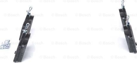 BOSCH 0 986 424 661 - Тормозные колодки, дисковые, комплект unicars.by