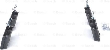 BOSCH 0 986 424 661 - Тормозные колодки, дисковые, комплект unicars.by