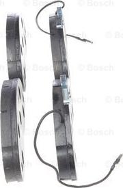 BOSCH 0 986 424 080 - Тормозные колодки, дисковые, комплект unicars.by