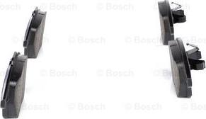 BOSCH 0 986 424 825 - Тормозные колодки, дисковые, комплект unicars.by