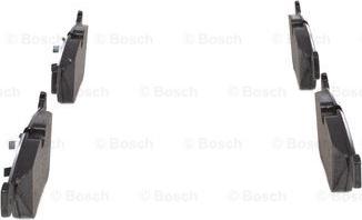 BOSCH 0 986 424 828 - Тормозные колодки, дисковые, комплект unicars.by