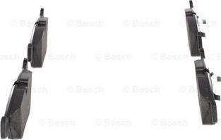 BOSCH 0 986 424 828 - Тормозные колодки, дисковые, комплект unicars.by