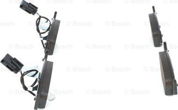 BOSCH 0 986 424 352 - Тормозные колодки, дисковые, комплект unicars.by