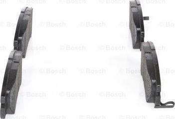 BOSCH 0 986 424 366 - Тормозные колодки, дисковые, комплект unicars.by