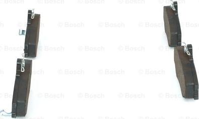 BOSCH 0 986 424 368 - Тормозные колодки, дисковые, комплект unicars.by