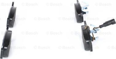 BOSCH 0 986 424 362 - Тормозные колодки, дисковые, комплект unicars.by