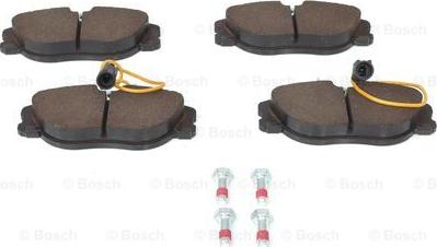 BOSCH 0 986 424 374 - Тормозные колодки, дисковые, комплект unicars.by