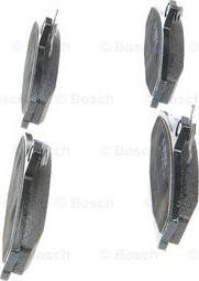 BOSCH 0 986 424 373 - Тормозные колодки, дисковые, комплект unicars.by