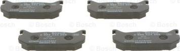 BOSCH 0 986 424 266 - Тормозные колодки, дисковые, комплект unicars.by