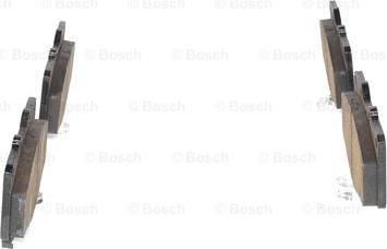 BOSCH 0 986 424 268 - Тормозные колодки, дисковые, комплект unicars.by