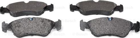 BOSCH 0 986 424 219 - Тормозные колодки, дисковые, комплект unicars.by