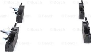 BOSCH 0 986 424 219 - Тормозные колодки, дисковые, комплект unicars.by