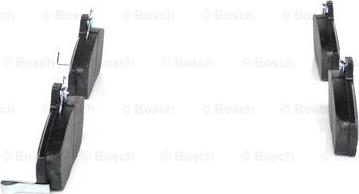 BOSCH 0 986 424 214 - Тормозные колодки, дисковые, комплект unicars.by