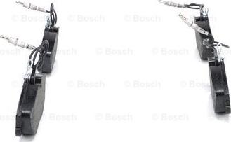 BOSCH 0 986 424 223 - Тормозные колодки, дисковые, комплект unicars.by