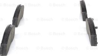 BOSCH 0 986 424 714 - Тормозные колодки, дисковые, комплект unicars.by