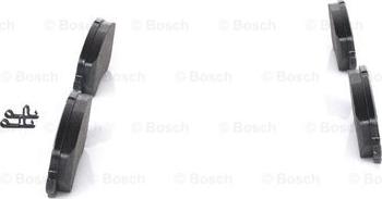 BOSCH 0 986 424 716 - Тормозные колодки, дисковые, комплект unicars.by